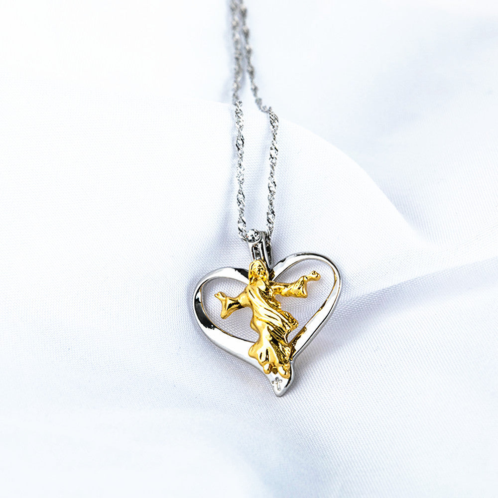 Love Jesus Pendant Necklace