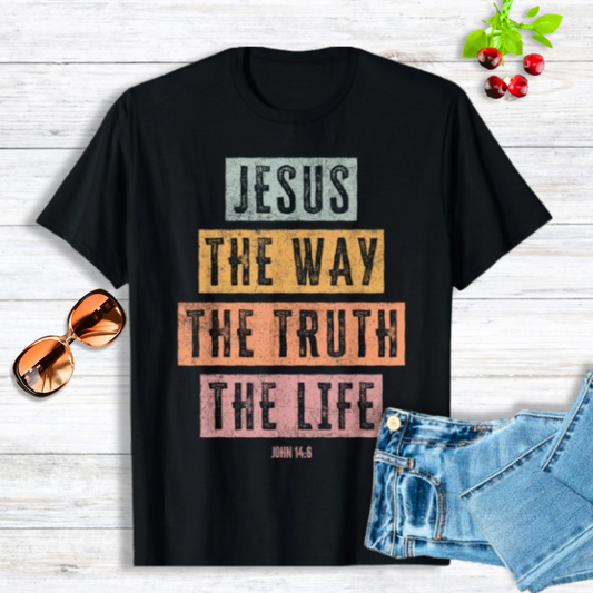 Jesus, der Weg, die Wahrheit, das Leben T-Shirt