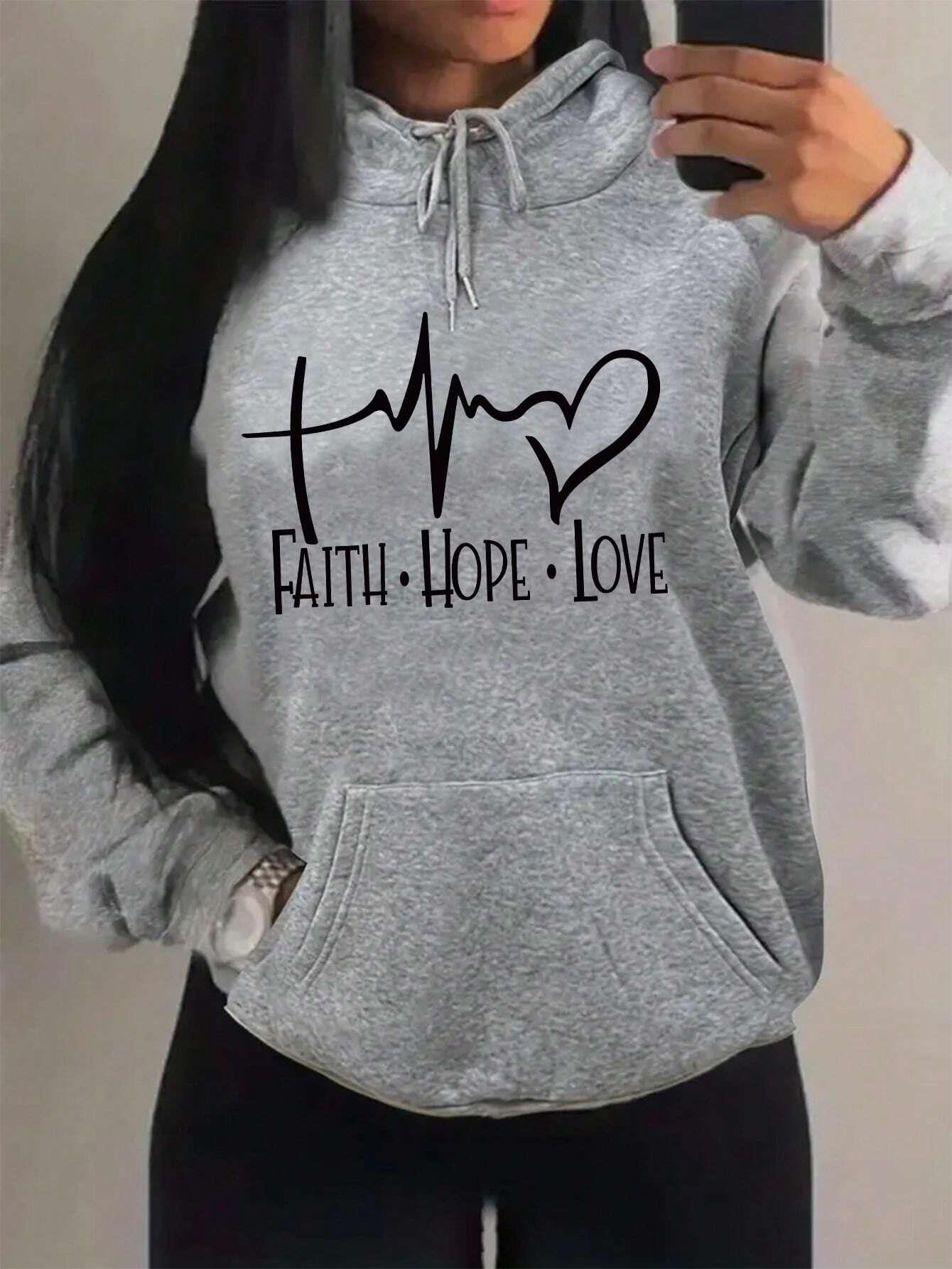 Faith Hope Love Hoodie