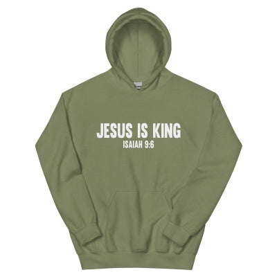 Jezus is koning Jesaja 9:6 Hoodie