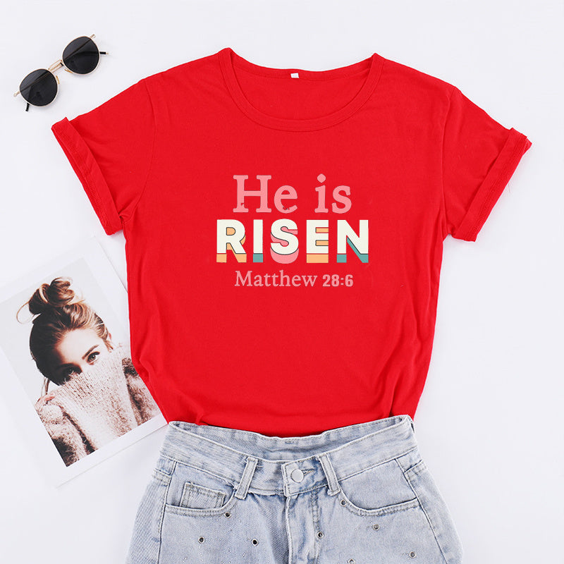 He Is Risen Matthew 28:6 Tee