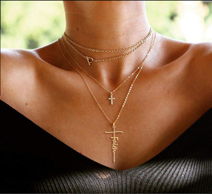 Faith Cross Necklace