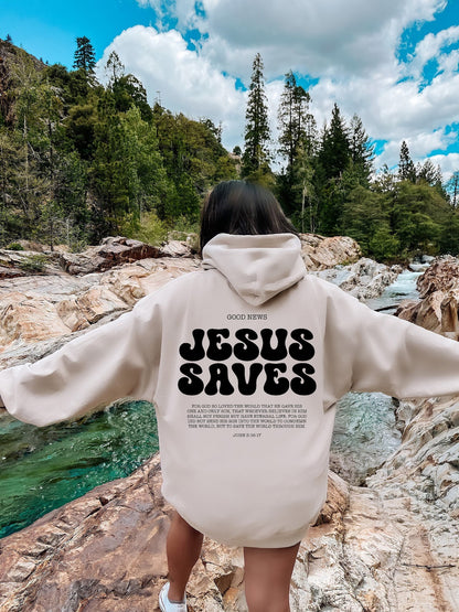 Jesus Saves Hoodie