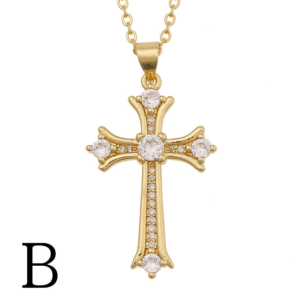 Cross Vintage Necklace