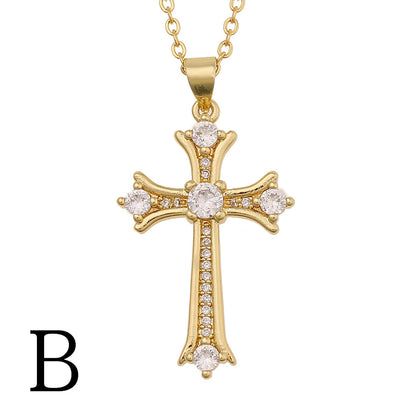 Cross Vintage Necklace