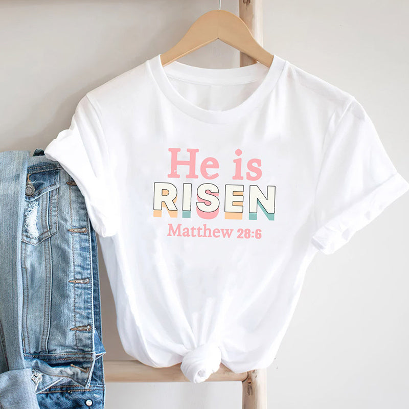 He Is Risen Matthew 28:6 Tee