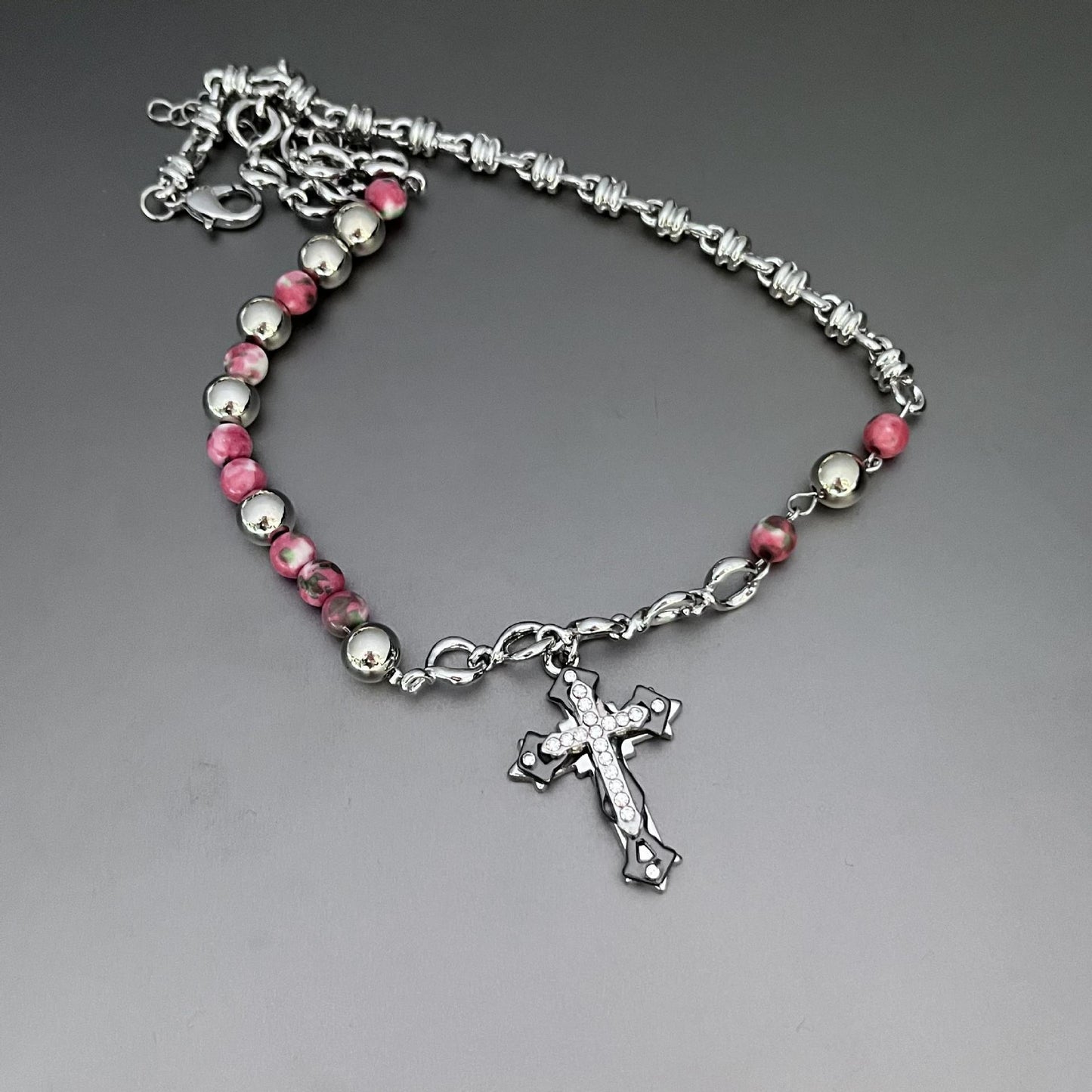 Diamond Cross Pendant Necklace