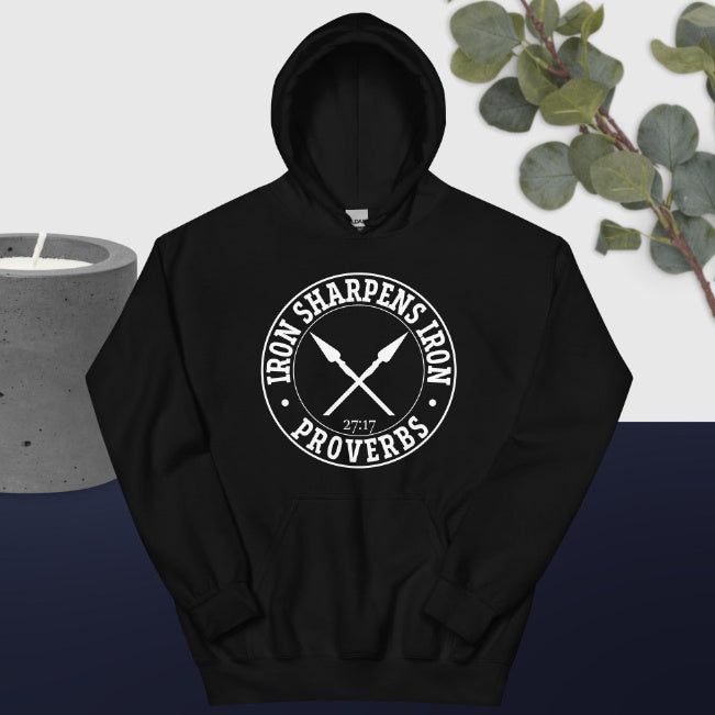 IJzer scherpt ijzer Spreuken 27:17 Hoodie