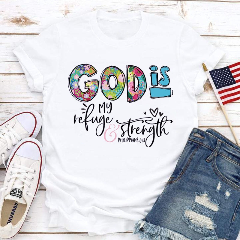 God Is My Strength Tee