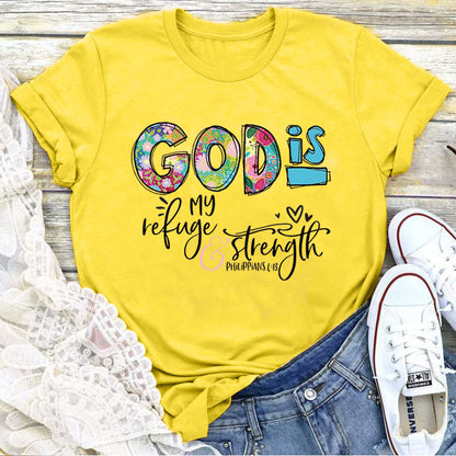 God Is My Strength Tee