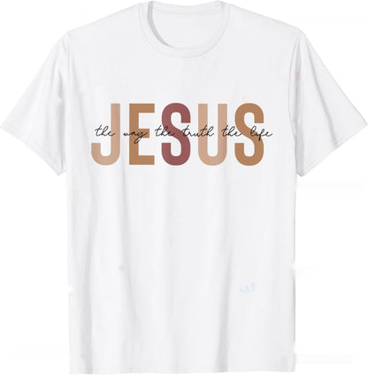 Jesus The Way The Truth The Life Tee