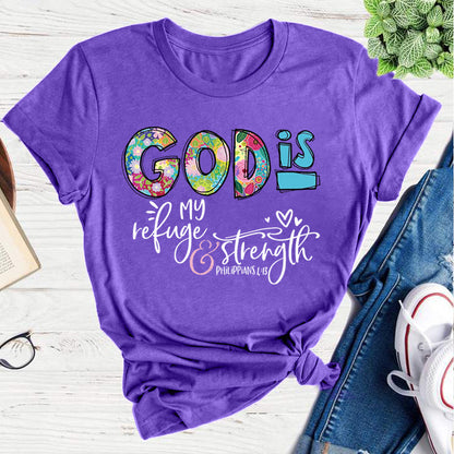 God Is My Strength Tee