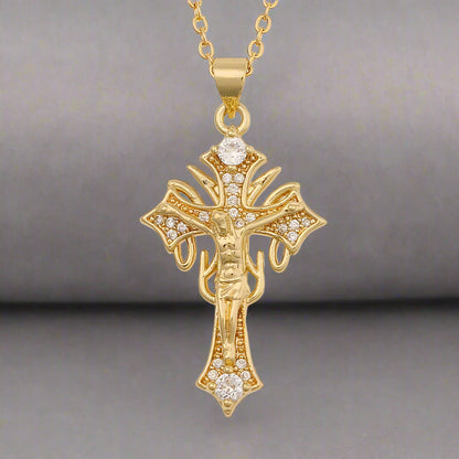 Jesus Cross Necklace