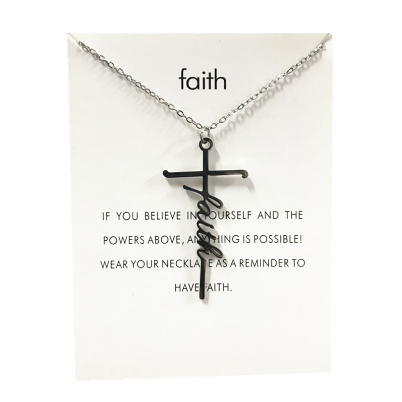 Faith Cross Pendant