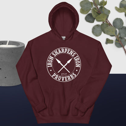 IJzer scherpt ijzer Spreuken 27:17 Hoodie