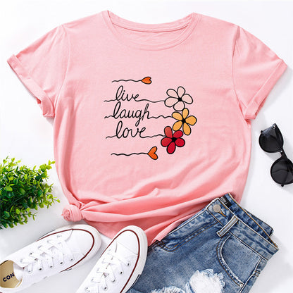 Leben, Lachen, Liebe T-Shirt