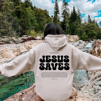 Jezus redt hoodie