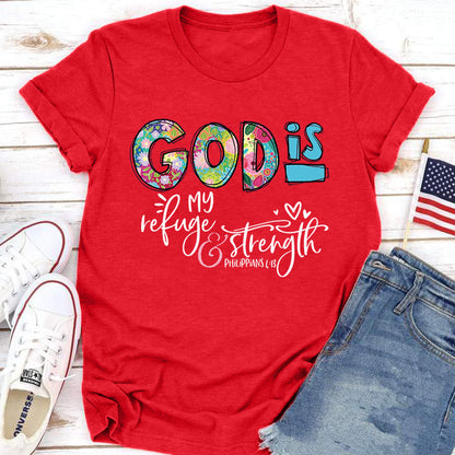 God Is My Strength Tee