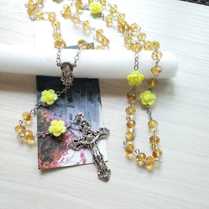 Cross Necklace Religious Female Pendant Chain Necklace