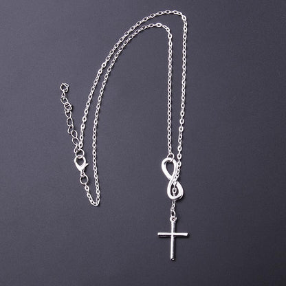 Cross Chain Pendant Necklace