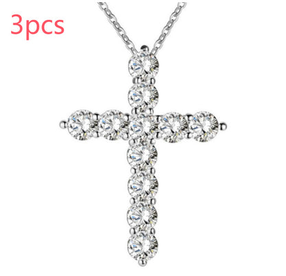 Cross pendant necklace