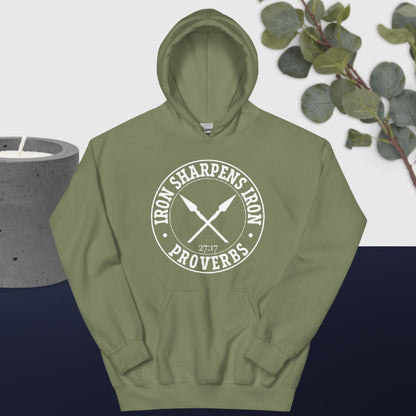 IJzer scherpt ijzer Spreuken 27:17 Hoodie