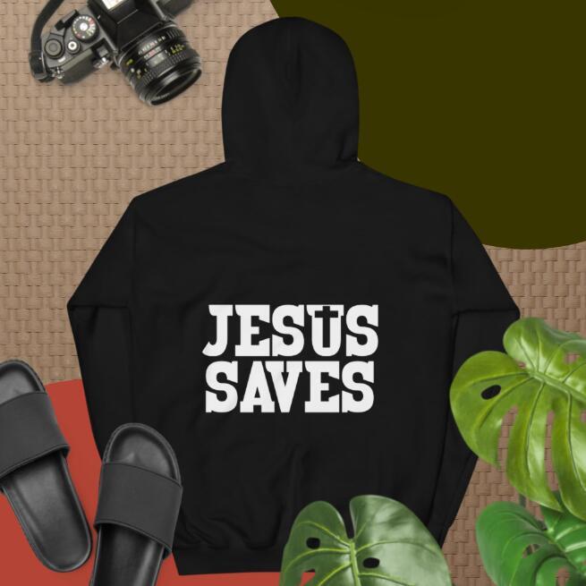 Jesus rettet Kapuzenpullover