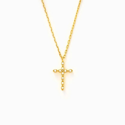 Slim Chain Geometric Necklace