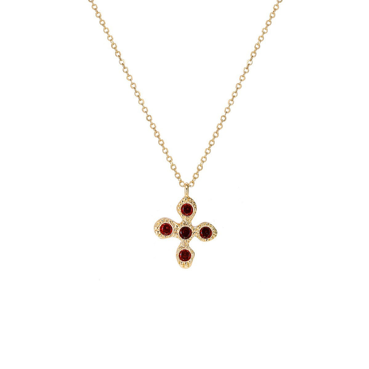 Cross Pendant Clavicle Necklace