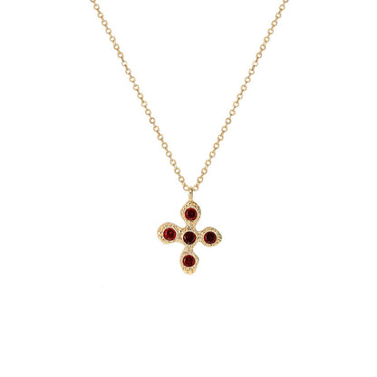 Cross Pendant Clavicle Necklace