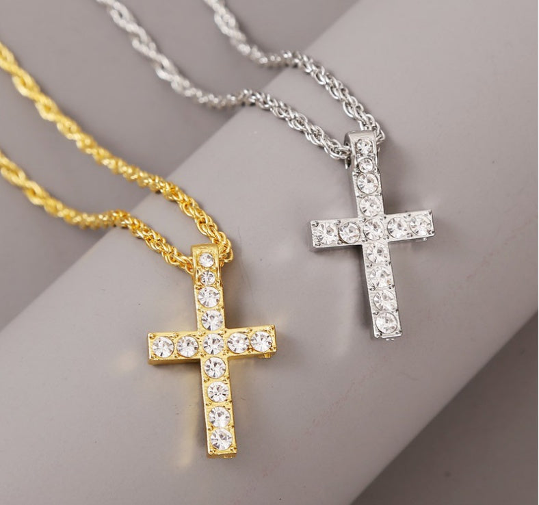 Unisex Alloy Clavicle Chain Necklace