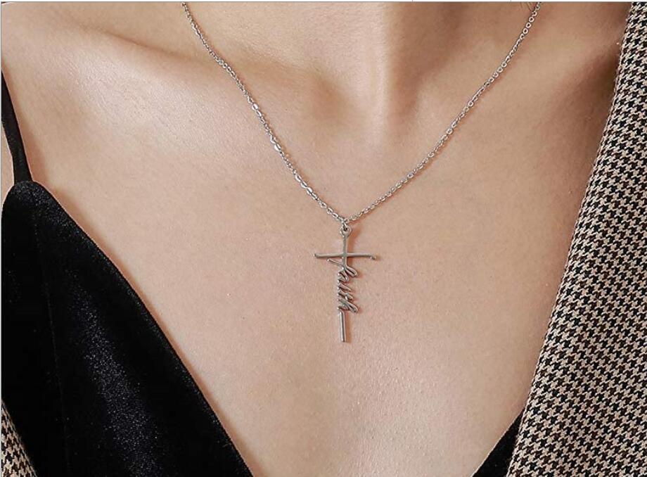 Faith Cross Necklace