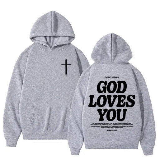 God houdt van jou hoodie