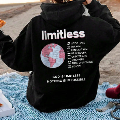 Gott ist grenzenlos, nichts ist unmöglich Hoodie