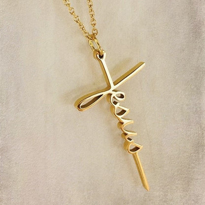 Jesus Name Necklace