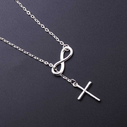 Cross Chain Pendant Necklace