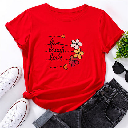 Leben, Lachen, Liebe T-Shirt