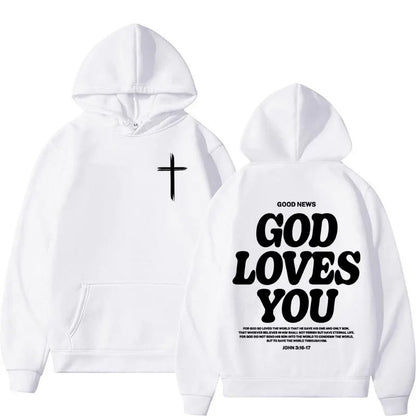 God houdt van jou hoodie