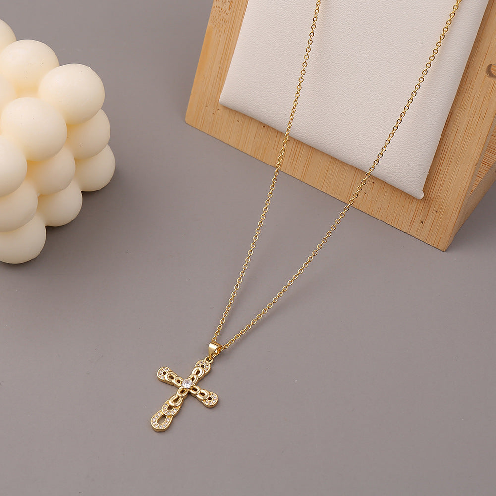 Cross Vintage Necklace