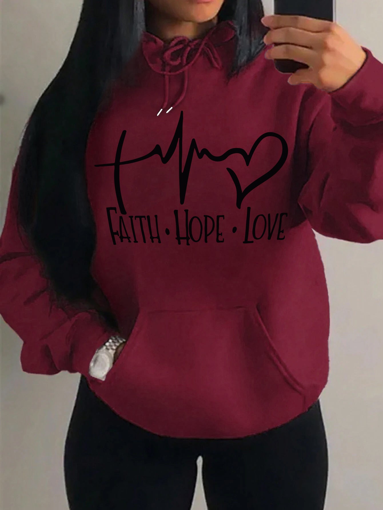 Faith Hope Love Hoodie