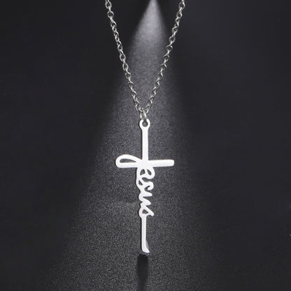 Jesus Cross Necklace