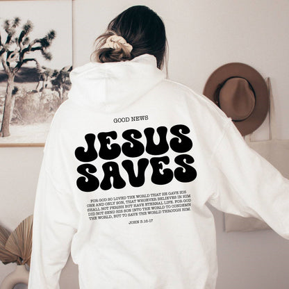 Jezus redt hoodie