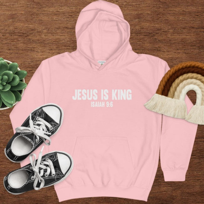 Jezus is koning hoodie