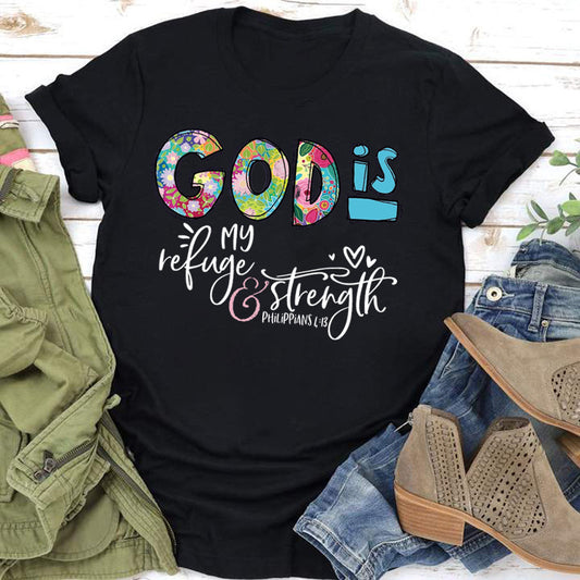 God is mijn kracht T-shirt