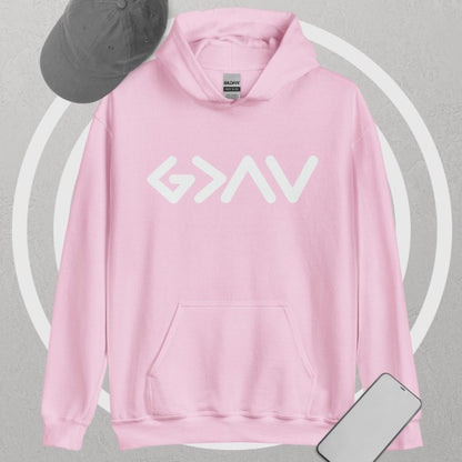 G&gt;AV God is groter dan de hoogtepunten en dieptepunten Hoodie