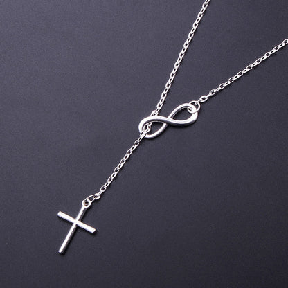 Cross Chain Pendant Necklace