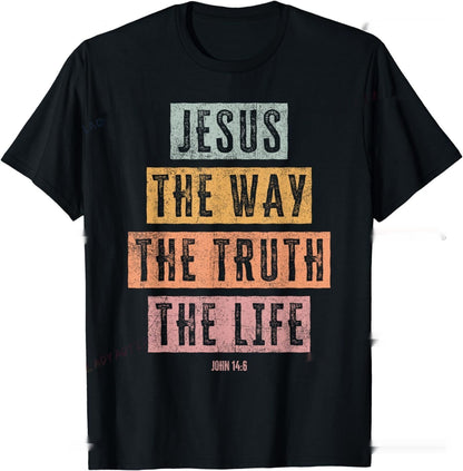 Jesus The Way The Truth The Life Tee