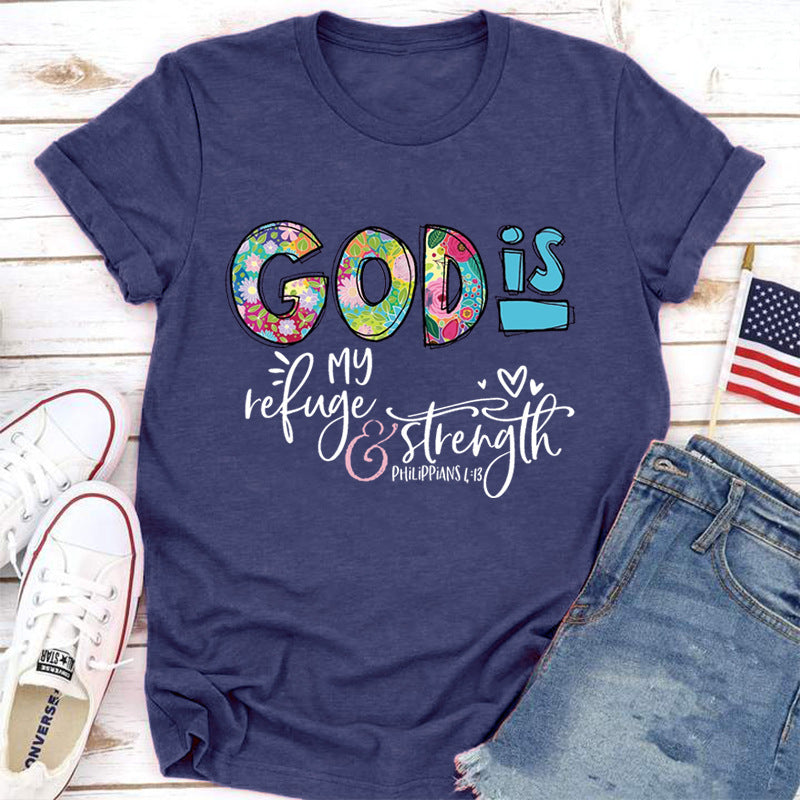 God Is My Strength Tee