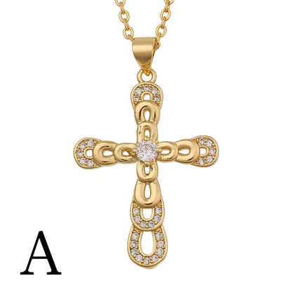 Cross Vintage Necklace