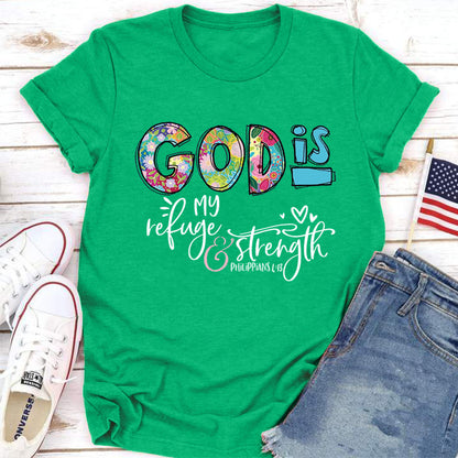 God Is My Strength Tee